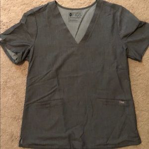 Grey/granite figs scrubs set